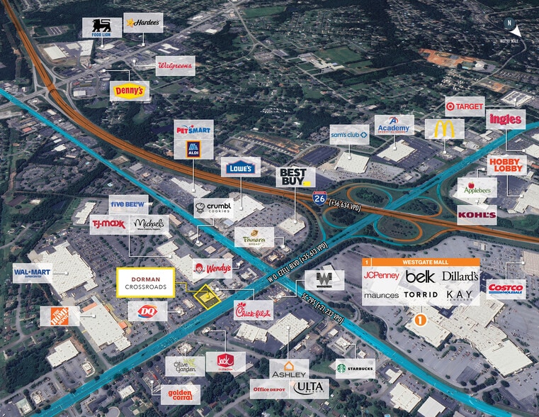 1501 W. O. Ezell Blvd, Spartanburg, SC for sale - Building Photo - Image 3 of 13