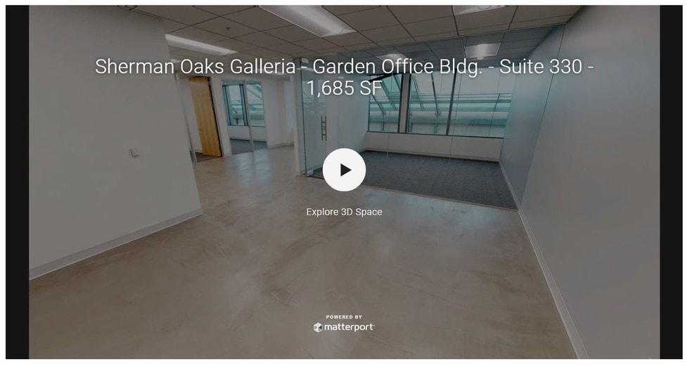 15301 Ventura Blvd, Sherman Oaks, CA for lease - Matterport 3D Scan - Image 2 of 16