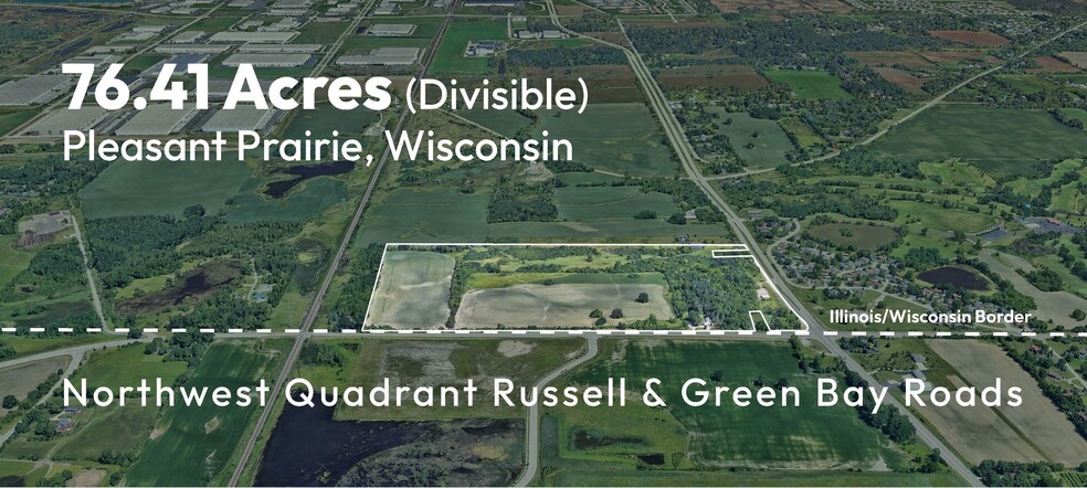 NWQ Russell Rd & Green Bay Rd, Pleasant Prairie, WI for sale - Building Photo - Image 1 of 1