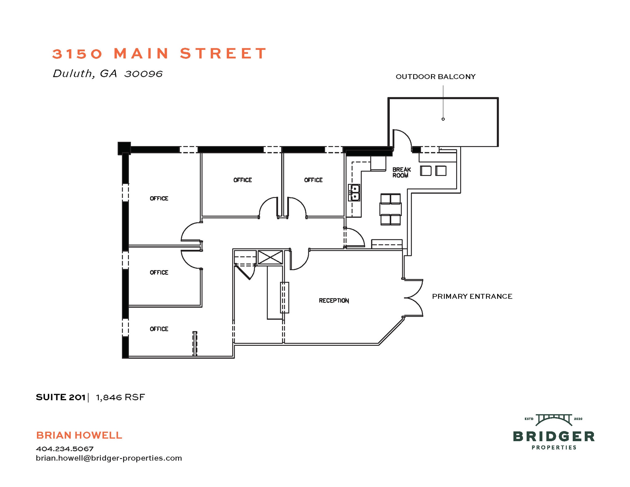 3150-3160 Main St, Duluth, GA for lease Floor Plan- Image 1 of 1