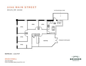 3150-3160 Main St, Duluth, GA for lease Floor Plan- Image 1 of 1