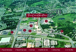 3515 Plymouth Blvd, Plymouth, MN - AERIAL  map view