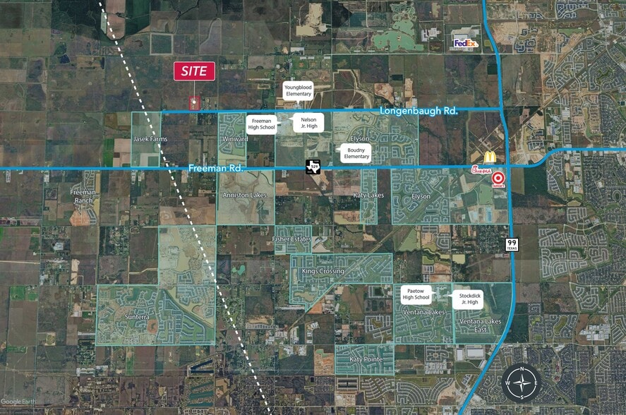 27450 Longenbaugh Rd, Katy, TX for sale - Aerial - Image 3 of 3