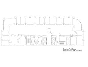 350 N LaSalle St, Chicago, IL for lease Floor Plan- Image 1 of 1