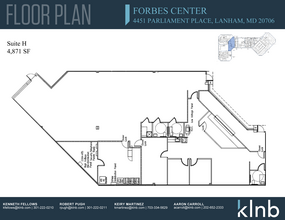 4451 Parliament Pl, Lanham, MD for lease Floor Plan- Image 1 of 1