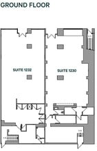 1226-1232 Rue Sainte-Catherine O, Montréal, QC for lease Floor Plan- Image 1 of 2