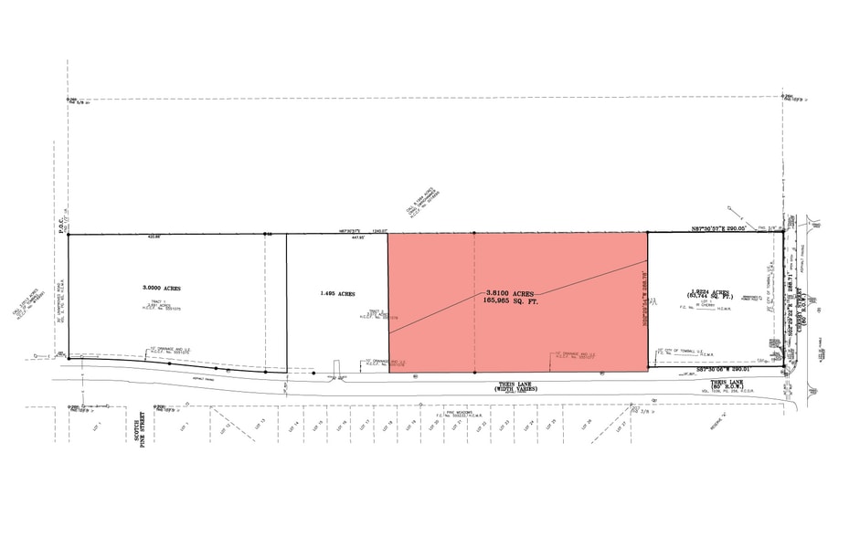 0 Theis Lane, Tomball, TX for sale - Building Photo - Image 3 of 4