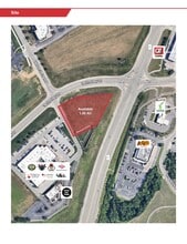 1110 Technology Dr, O'Fallon, MO - AERIAL map view - Image1