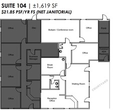 1250 E Baseline Rd, Tempe, AZ for lease Floor Plan- Image 1 of 1