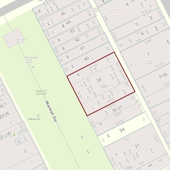 16-20 Market Sq, Knoxville, TN for sale - Plat Map - Image 3 of 46