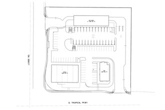 NEC Losee & Tropical Pky, North Las Vegas, NV for lease Site Plan- Image 1 of 1