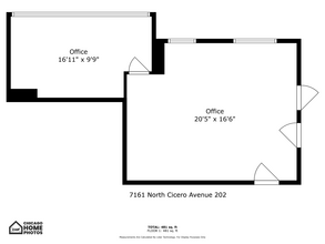 7161 N Cicero Ave, Lincolnwood, IL for lease Floor Plan- Image 2 of 2