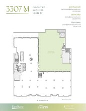 3307 M St NW, Washington, DC for lease Floor Plan- Image 2 of 8