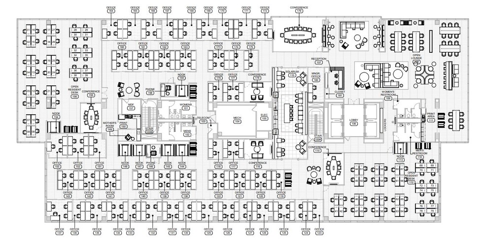 825 Town & Country, Houston, TX for lease - Floor Plan - Image 2 of 6