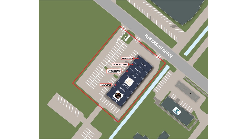 1645 Jefferson Dr, Port Arthur, TX for sale - Building Photo - Image 2 of 6