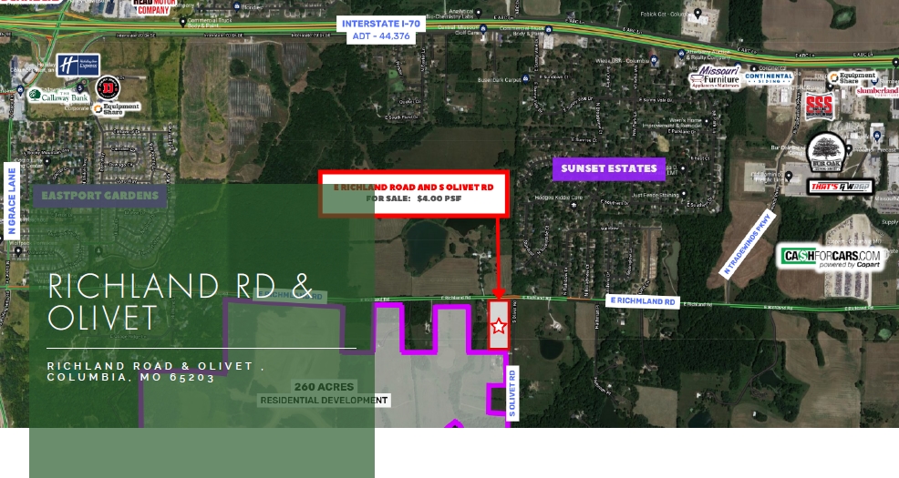 Richland Rd, Columbia, MO for sale Primary Photo- Image 1 of 2