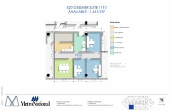 820 Gessner Rd, Houston, TX for lease Site Plan- Image 1 of 1
