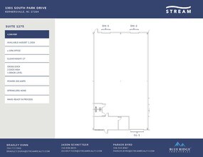 1301 S Park Dr, Kernersville, NC for lease Floor Plan- Image 1 of 1