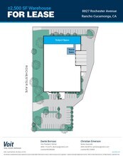 8827 Rochester Ave, Rancho Cucamonga, CA for lease Floor Plan- Image 1 of 1