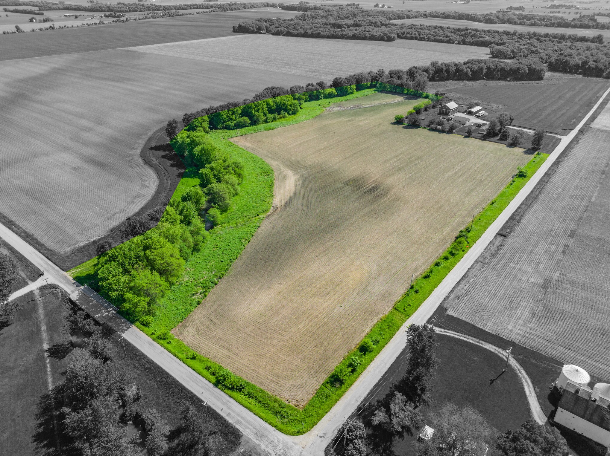 E Grand Ridge Rd and S Tynan Rd., Mazon, IL for sale Building Photo- Image 1 of 1