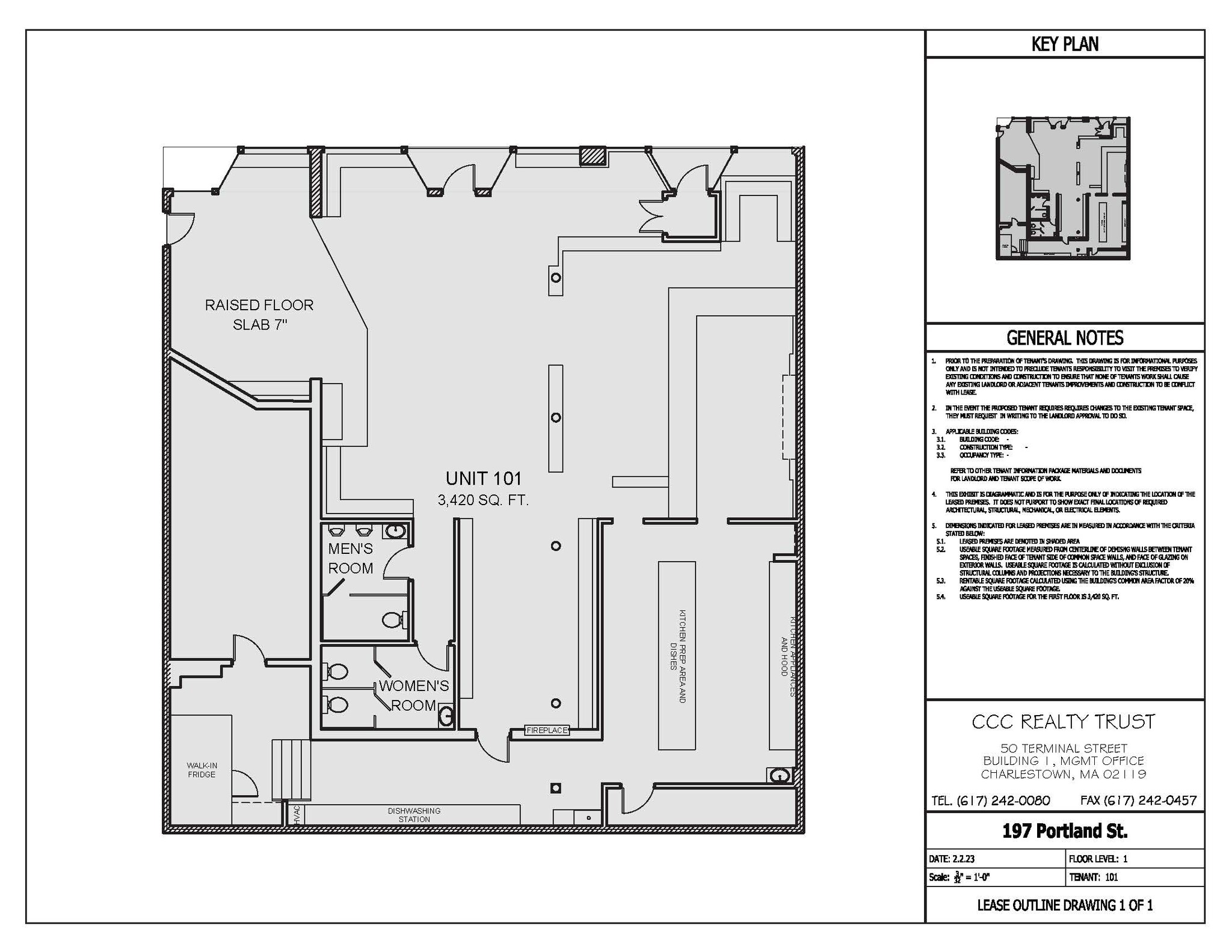 197-201 Portland St, Boston, MA for lease Floor Plan- Image 1 of 2