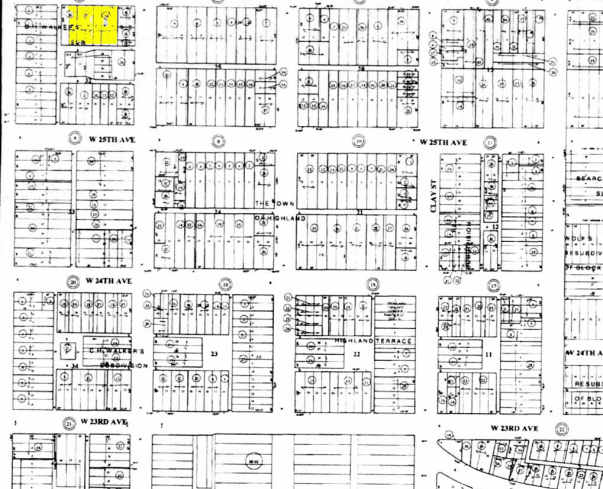 2900-2920 W 25th Ave, Denver, CO for lease - Plat Map - Image 2 of 28