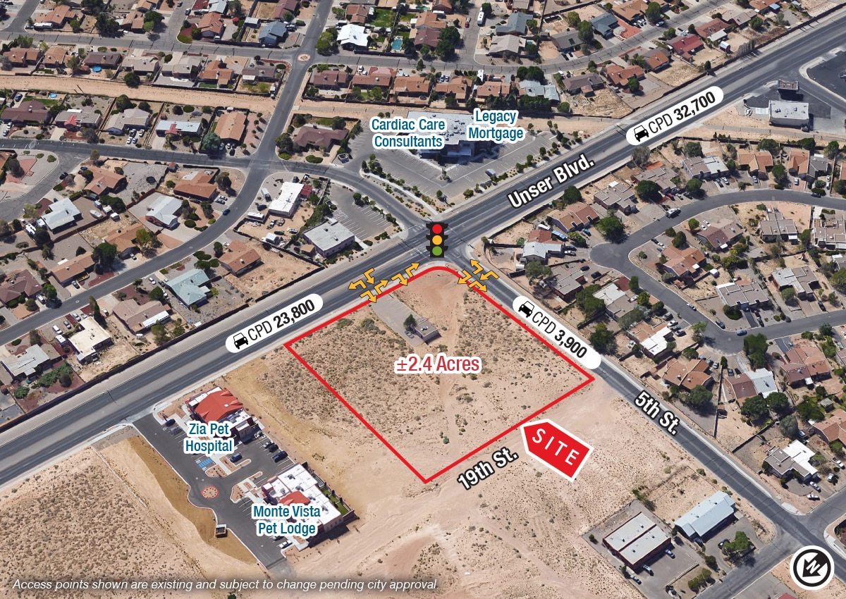 Unser Blvd & 5th St, Rio Rancho, NM for sale Building Photo- Image 1 of 4