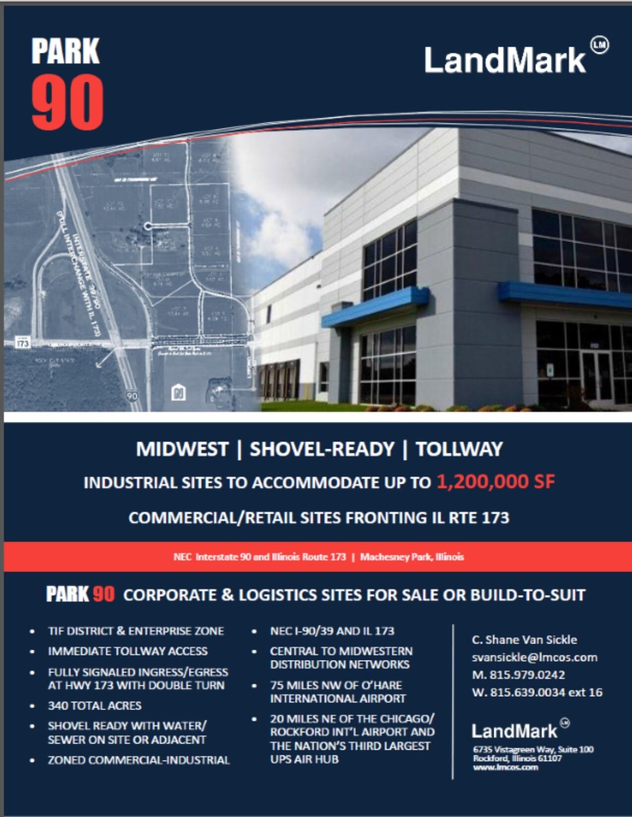 8204 W Lane Rd, Machesney Park, IL for lease Building Photo- Image 1 of 1