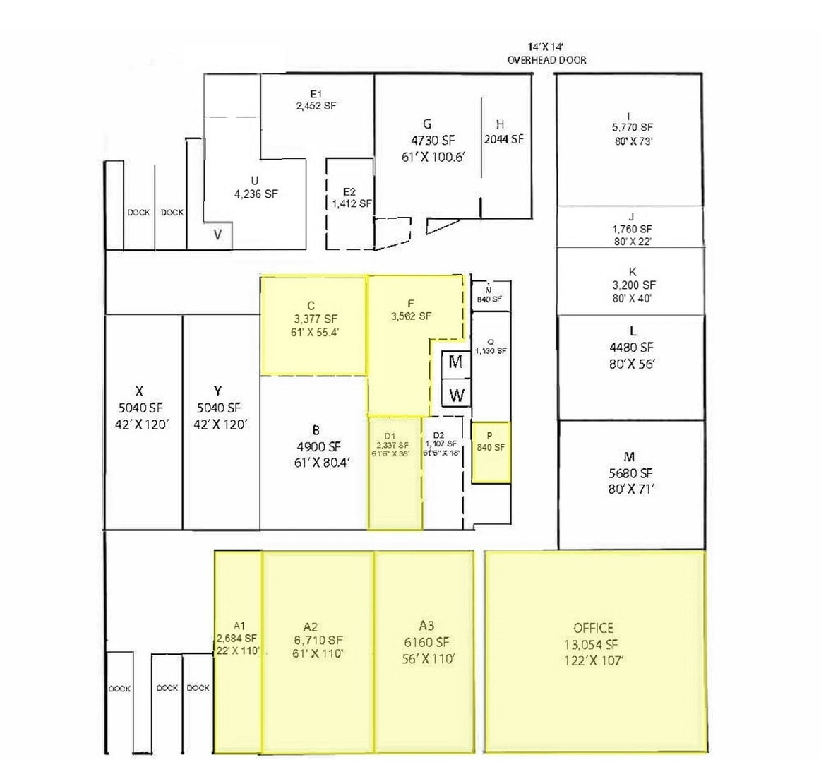 715 E Duncan St, Manchester, MI for lease Floor Plan- Image 1 of 1