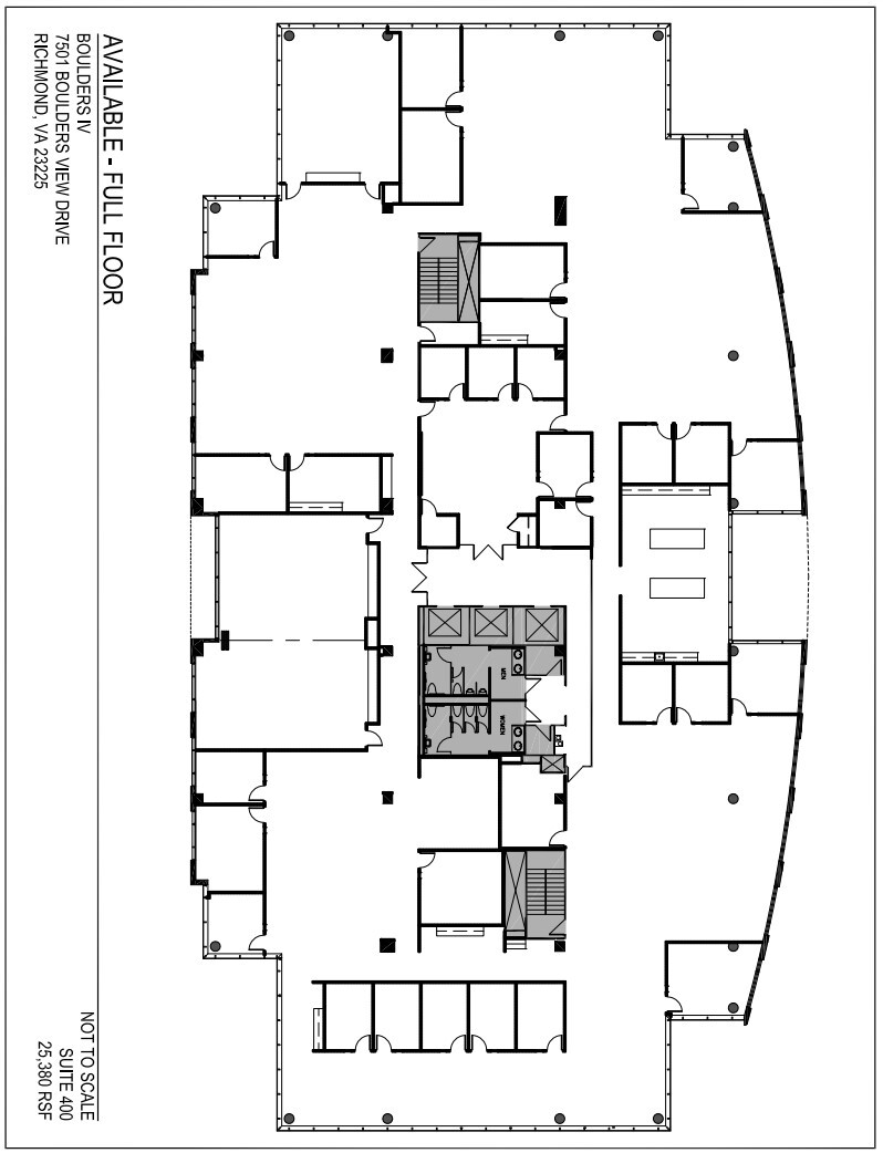 7501 Boulder View Dr, North Chesterfield, VA for lease Floor Plan- Image 1 of 18