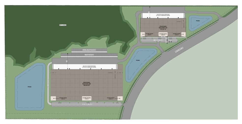 9388 Pritchard Rd, Jacksonville, FL for lease - Site Plan - Image 2 of 2