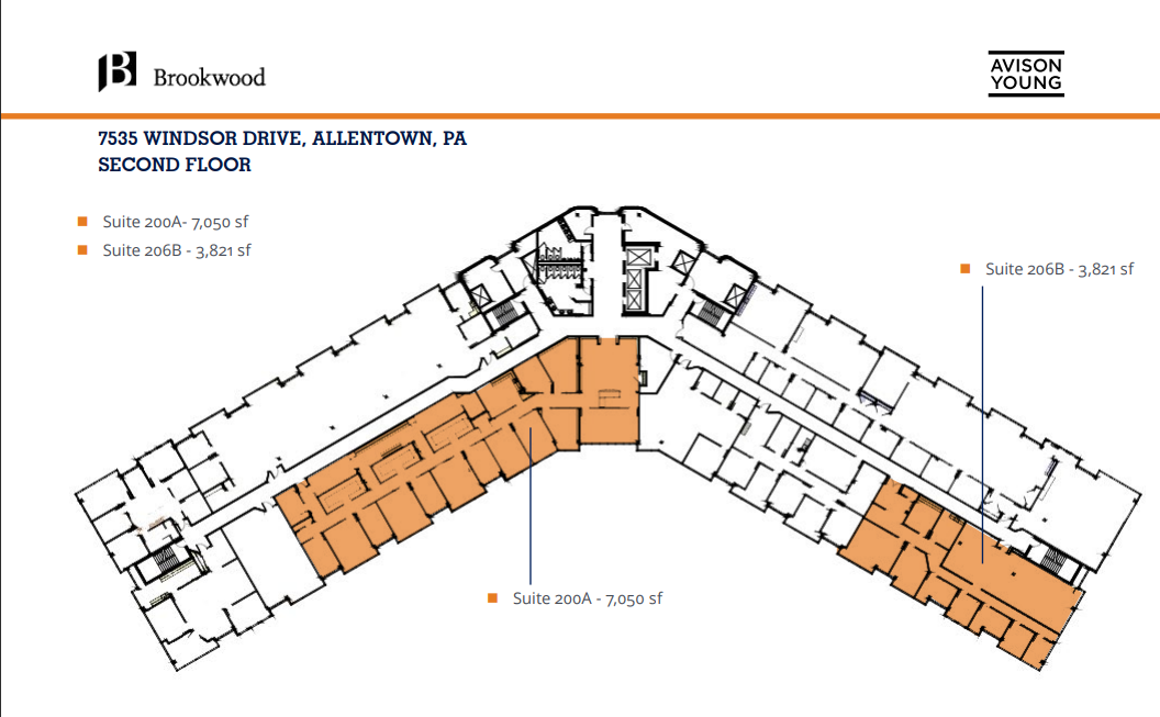 7535 Windsor Dr, Allentown, PA for lease Floor Plan- Image 1 of 1