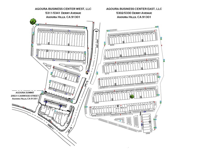 5304 Derry Ave, Agoura Hills, CA for lease - Site Plan - Image 2 of 5