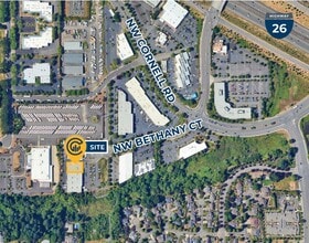 16500 NW Bethany Ct, Beaverton, OR - AERIAL  map view