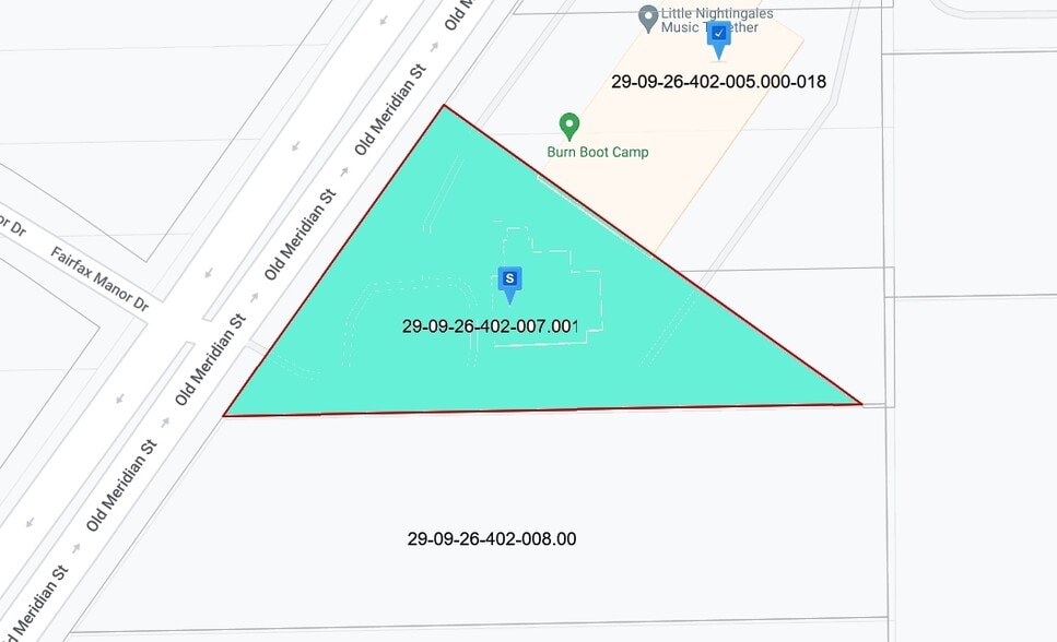 12955 Old Meridian St, Carmel, IN for lease - Plat Map - Image 3 of 3