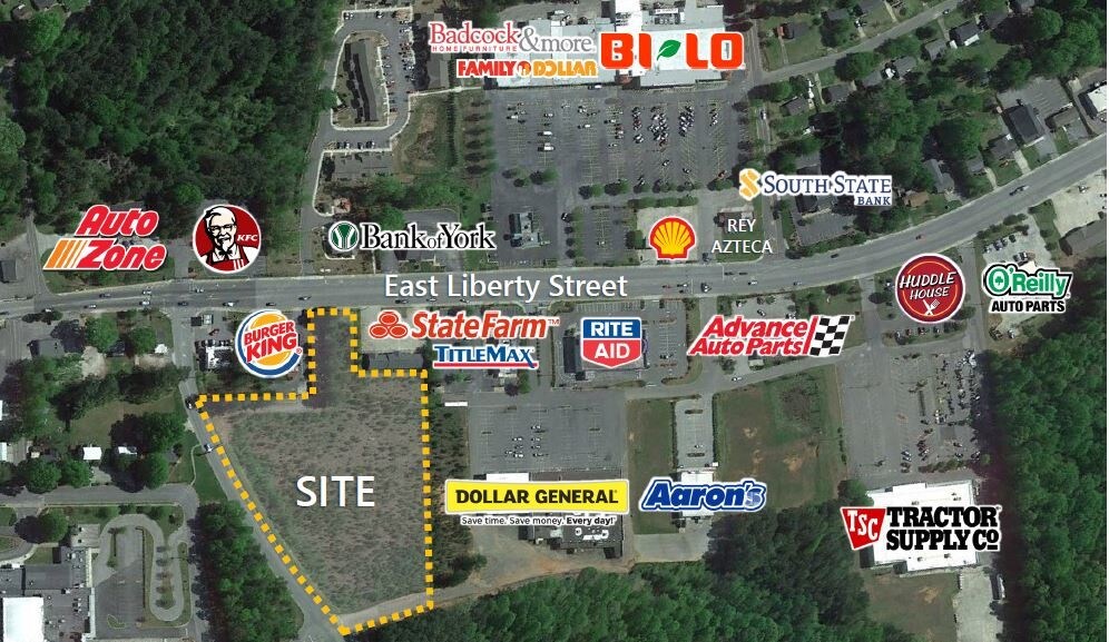 E Liberty Street & McFarland Rd, York, SC 29745