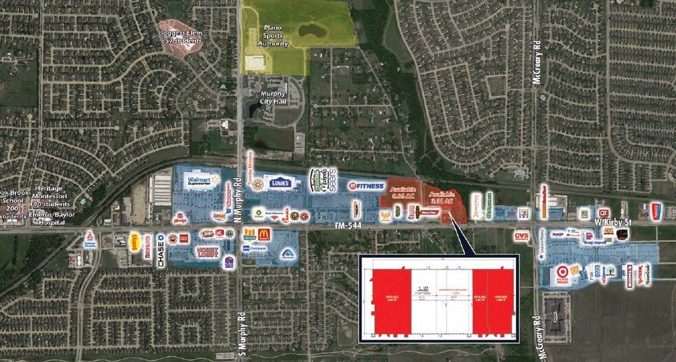 Maxwell Creek & FM 54, Murphy, TX 75094