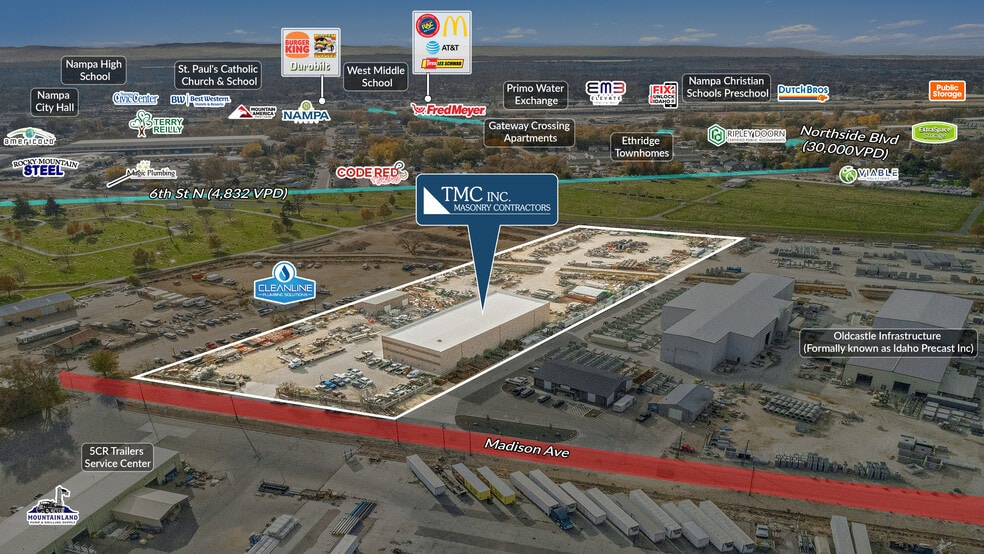 1301 Madison Ave, Nampa, ID for sale - Building Photo - Image 2 of 5