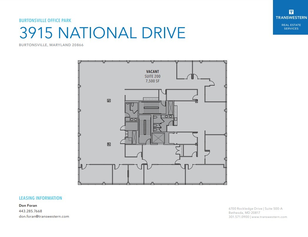 3901 National Dr, Burtonsville, MD for lease Floor Plan- Image 1 of 1