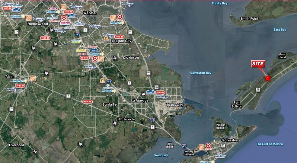 1125 E Bay Dr, Port Bolivar, TX for sale - Building Photo - Image 2 of 2