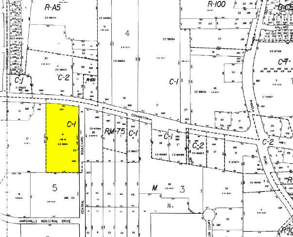 5965 Covington Hwy, Decatur, GA for sale - Plat Map - Image 2 of 3