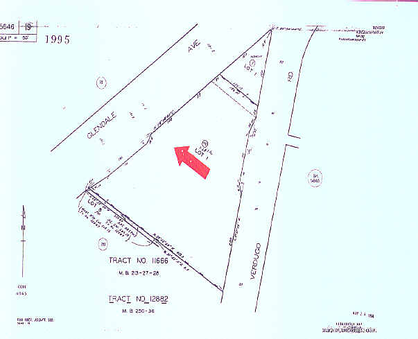 1010 N Glendale Ave, Glendale, CA for sale Plat Map- Image 1 of 1