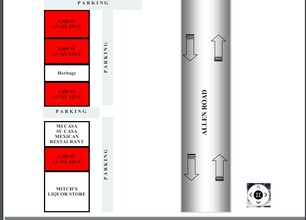 16700-16950 Allen Rd, Taylor, MI for lease Floor Plan- Image 1 of 1