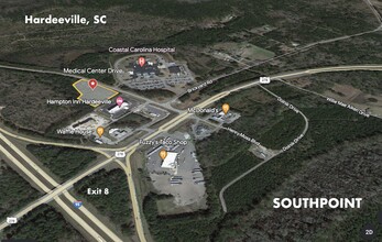 850 Jasper Hwy, Hardeeville, SC - aerial  map view - Image1