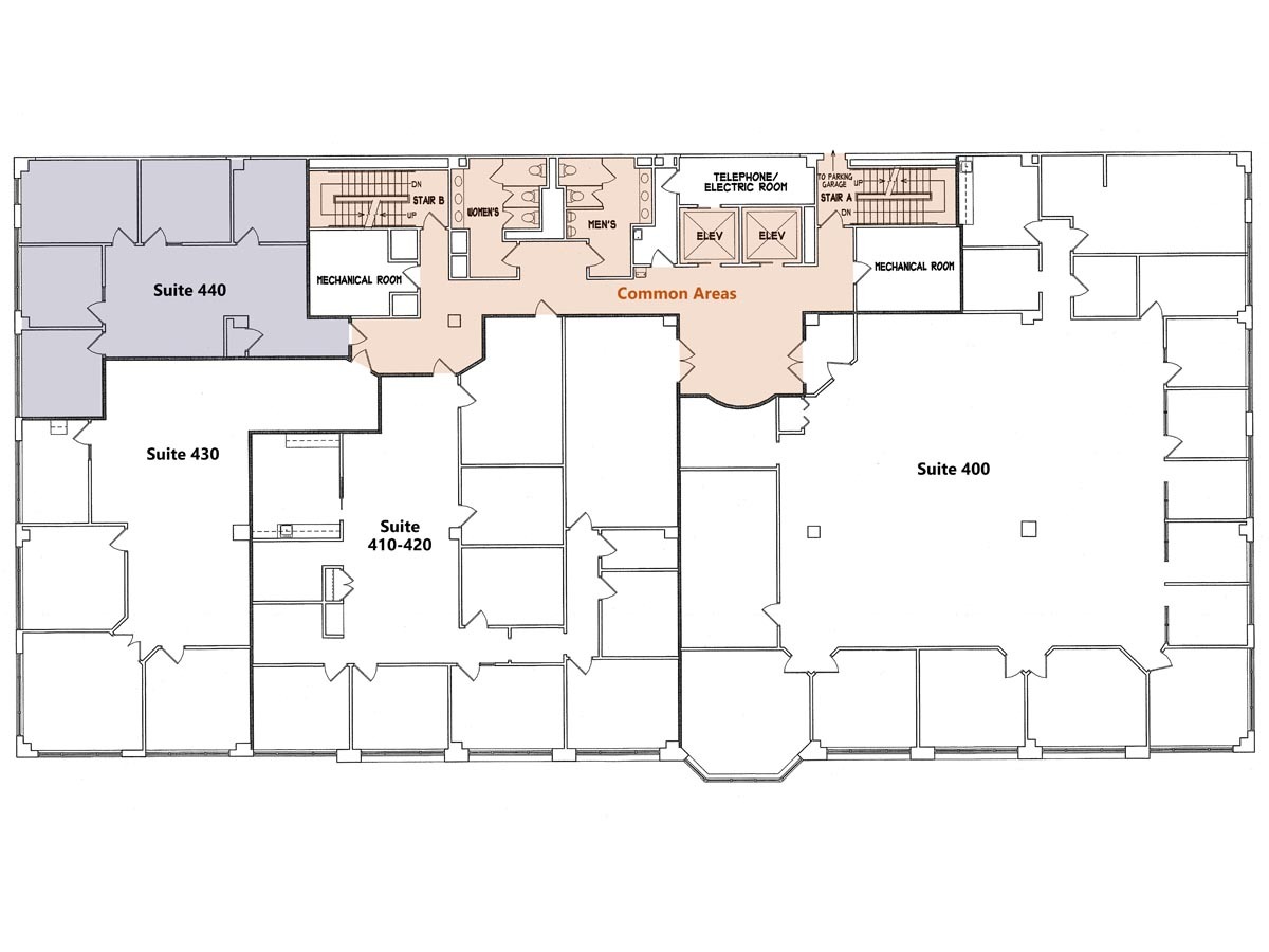 96 S George St, York, PA for lease Floor Plan- Image 1 of 7