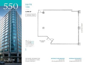 550 W Washington Blvd, Chicago, IL for lease Floor Plan- Image 1 of 3