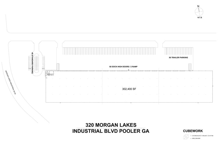 320 Morgan Lakes Blvd, Pooler, GA for lease - Site Plan - Image 1 of 14