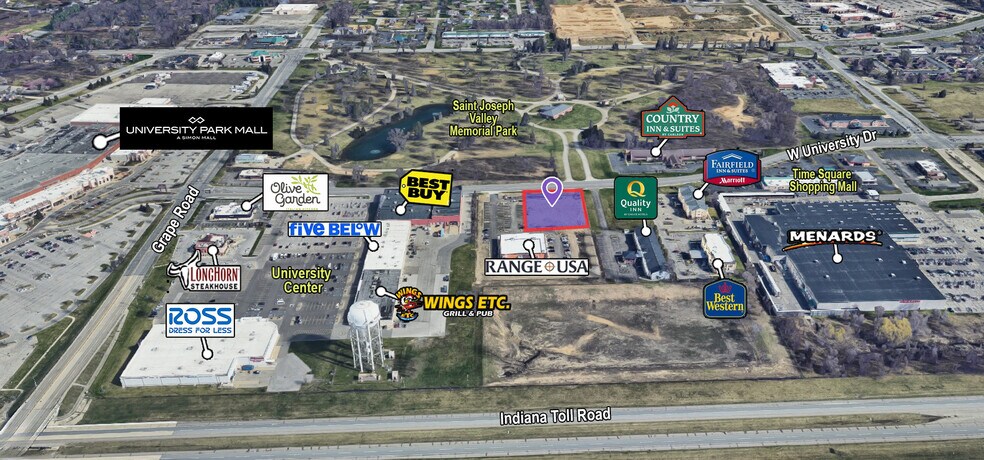 West University Dr, Mishawaka, IN for sale - Primary Photo - Image 1 of 7