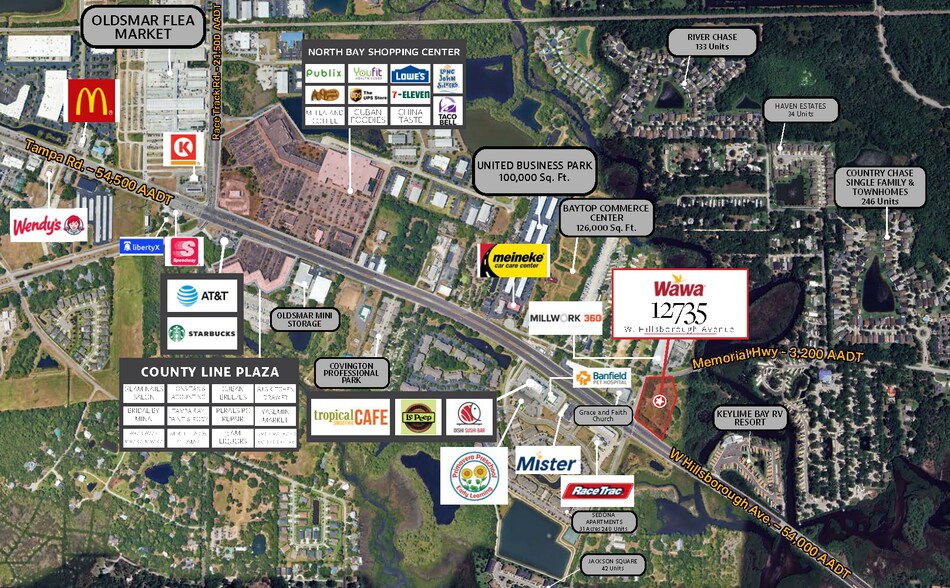 12735 Hillsborough Ave, Tampa, FL for sale - Aerial - Image 3 of 8