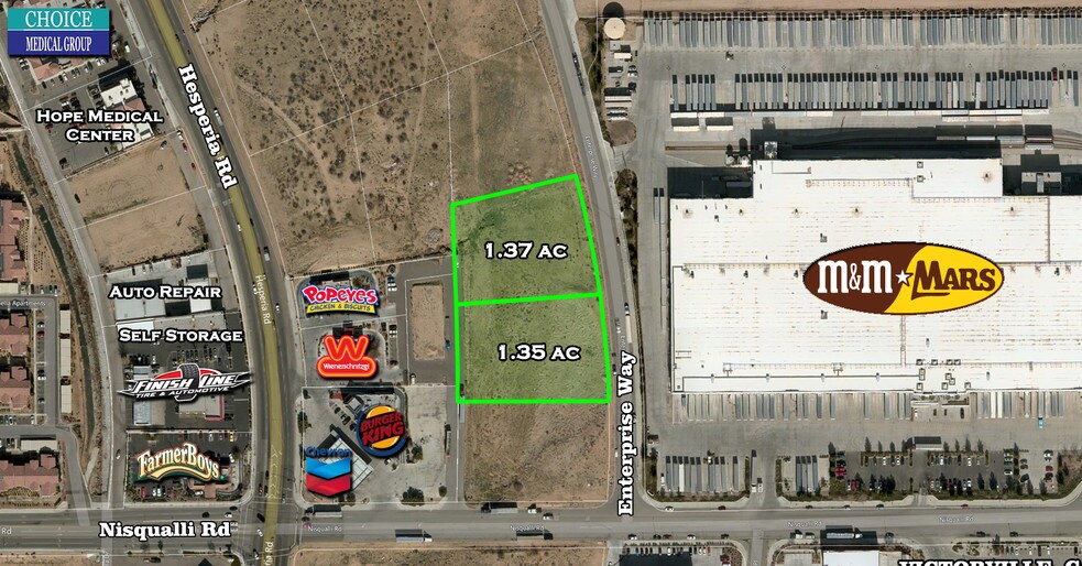 Enterprise Way, Victorville, CA for sale - Primary Photo - Image 1 of 1